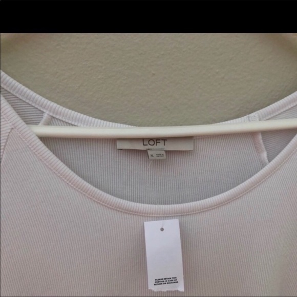 LOFT Ribbed Top - Picture 3 of 5